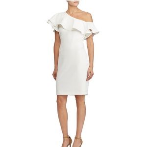 NWT Ralph Lauren One Shoulder Cocktail Dress